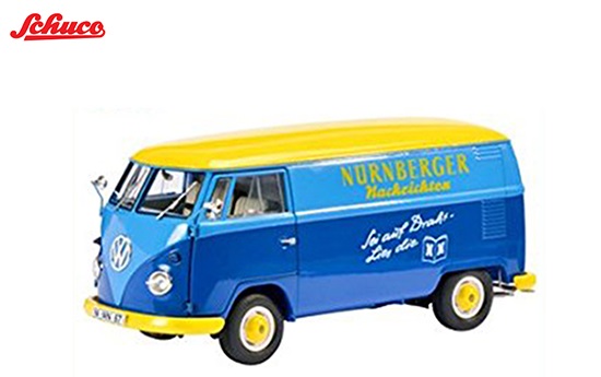Schuco 1/18 Volkswagen VW T1 Transporter Nurberger News Bus